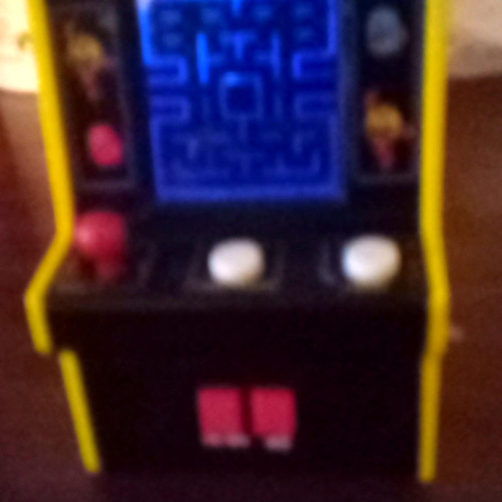 Vintage pacman game